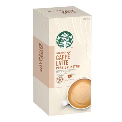 Starbucks Coffee Instant Caffe Latte 5 Sachets 70 G