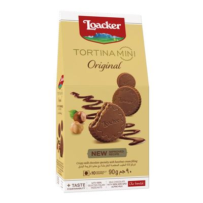 Loacker Wafer Stuffed With Hazelnut Cream 90 G
