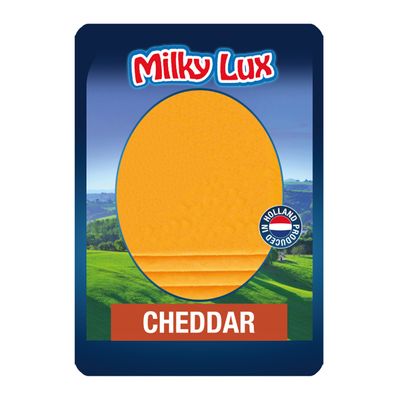 Milky Lux Cheddar Cheese Slices - 120g