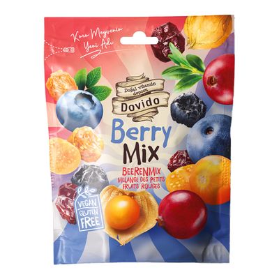 دافيدو توت مشكل مجفف خالي من الجلوتين - 100 جرام