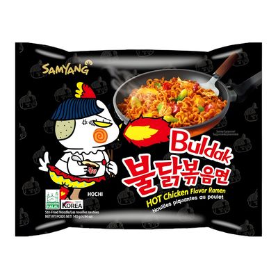 Samyang Buldak Noodles Ramen Hot Chicken Flavor 140 G