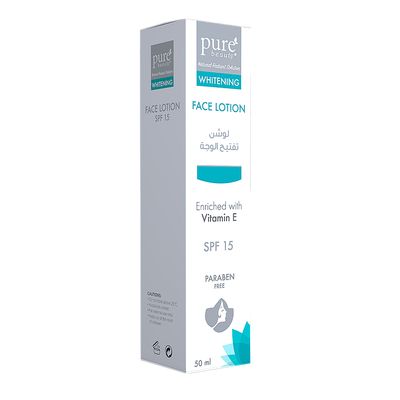 Pure Beauty Whitening Lotion Face Enriched With Vitamin E SPF+15 - 50ml