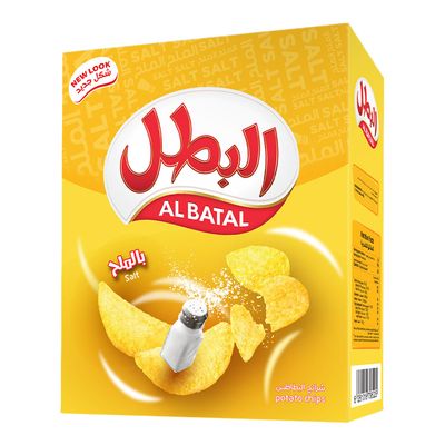 Albatal Chips With Salt Flavor 23 G × 12 