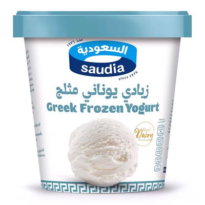 Saudia Greek Yogurt Frozen Classic 450 ML