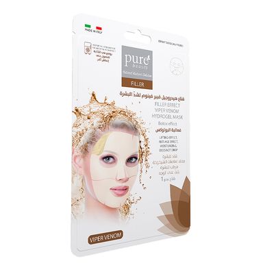 Pure Beauty Filler Effect Viper Venom Hydrogel Mask Botox Effect - 1 Piece
