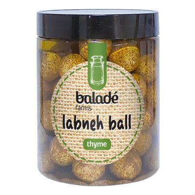 Balade Farms Labneh Ball With Zaatar In Olive Oil - 500g