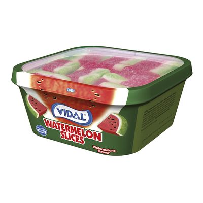 Vidal Jelly Candy Watermelon Flavor Gluten free160 G