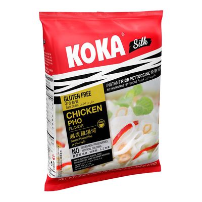 Koka Rice Noodles Instant Chicken Pho Flavor Gluten Free 70 G