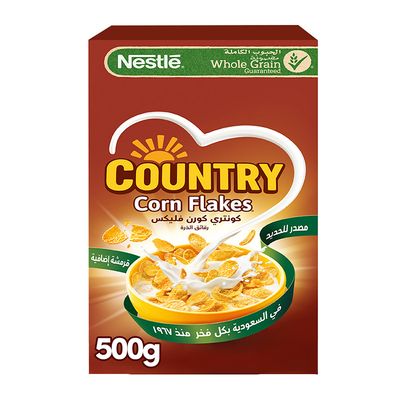 كونتري رقائق الذرة غني بالحديد 500 جرام