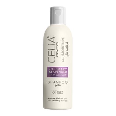 Celia Shampoo Rich Moisture With Rosemary & Lavender - 500ml