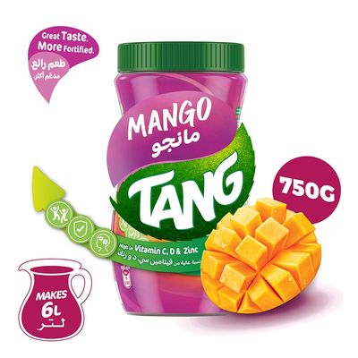 Tang Powder Drink Mango Flavored Glass Jar 750 G