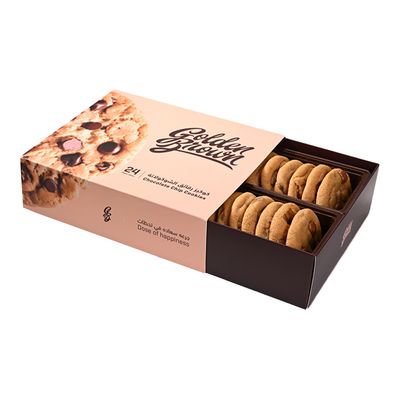 Golden Brown Chocolate Chip Cookies - 24 Pieces 360g