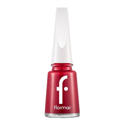 Flormar Nail Enamel - 048  Fiery Red - 11ml