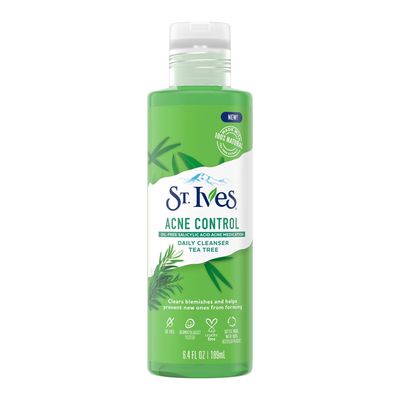 St. Ives Daily Acne Control Cleanser With Tea Tree Extract Oil Free -189ml