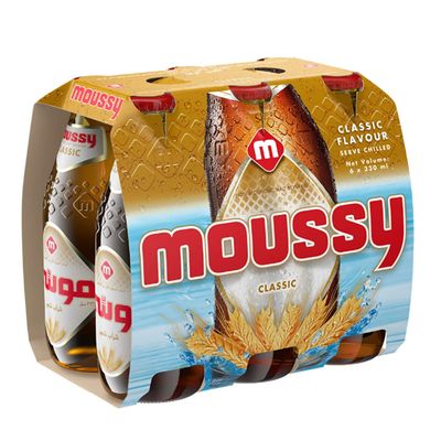 Moussy Malt Beverage Classic 330 ML × 6