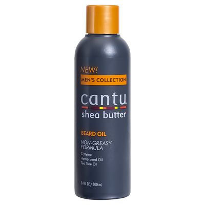 Cantu Shea Butter Beard Oil With Caffeine, Hemp Seed Oil and Shea Butter - 100ml