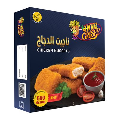 هوت اند كرسبي ناجتس دجاج 500 جرام