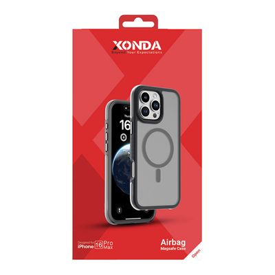 XONDA Airbag Magsafe Phone Case Black -  iPhone 16 Pro Max
