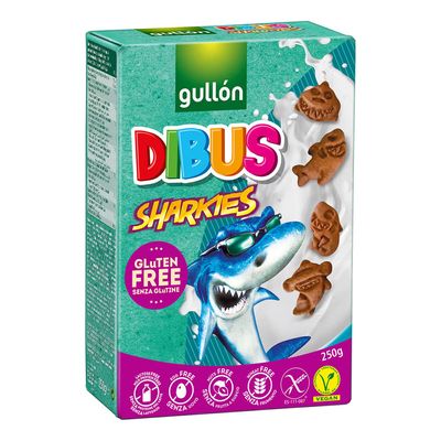 Gullon Biscuit Sharkies Gluten Free 250 G