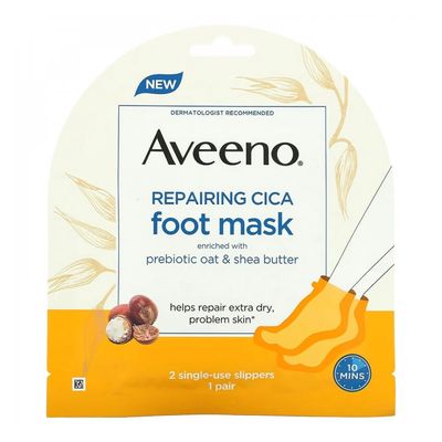 Aveeno Shea & Oat Foot Mask For Repair - 2 Socks