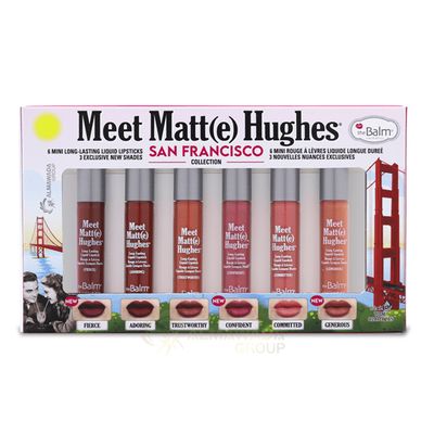 TheBalm Meet Matte (I) Hughes Liquid Lipstick - San Francisco - 7.2ml
