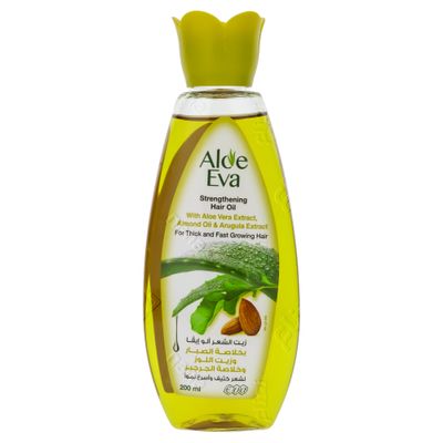 Aloe Eva Hair Oil With Aloe Vera , Almond Oil and Arugula 200 ML