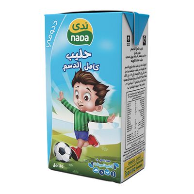 ندى حليب كامل الدسم 125 مل