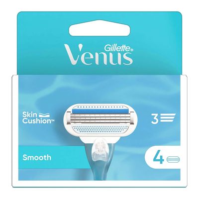 Gillette Blades Venus For Woman 3 Blades 4 Pieces