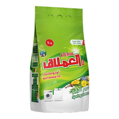 Alemlaq Laundry Powder Detergent Automatic Spring Breeze Scent 5 KG