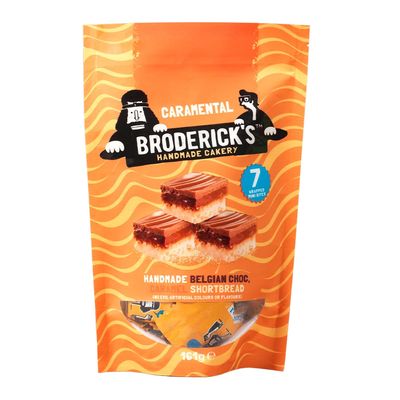 Broderick'S Biscuit Belgian Chocolate & Caramel 161 G