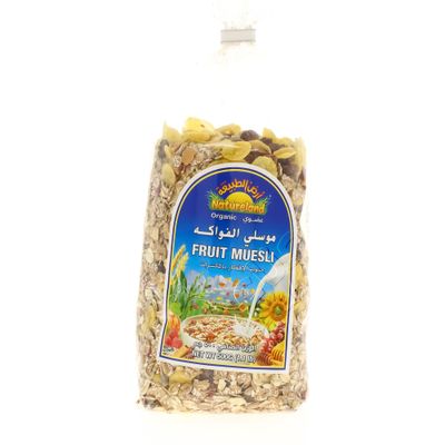 Natureland Muesli Fruits Organic 500 G
