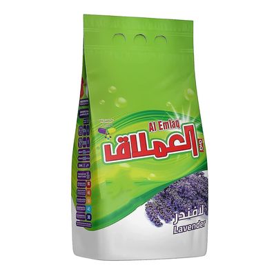Alemlaq Laundry Powder Detergent Automatic Lavender Scent 5 KG