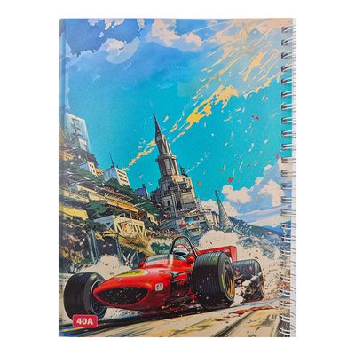 Arabic Wire Notebook ( Multi-shaped ) - 100 Papers 