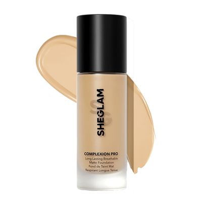 Sheglam Complexion Pro Long Lasting Breathable Matte Foundation - Sand - 30ml