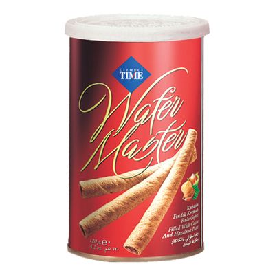 Time Wafer Roll Hazelnut Cream - 120g