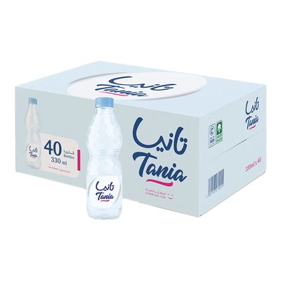 Tania Mineral Water Low Sodium - 330ml × 40