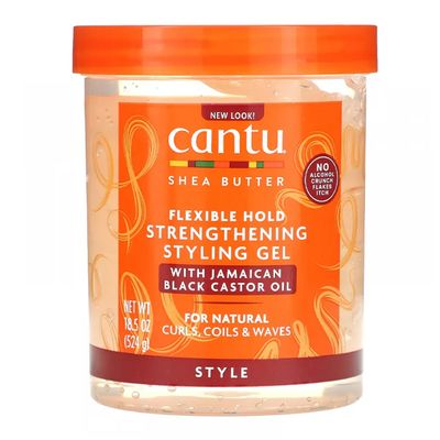Cantu Shea Butter Flexible Hold Strengthening Styling Gel with Jamaican Black Castor Oil - 524g