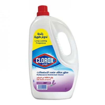 Clorox Multipurpose Disinfectant Cleaner Lavender Scent - 3L
