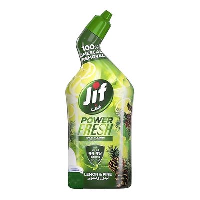 Jif Power Fresh Toilet Cleaner  Lemon & Pine Scent - 500ml