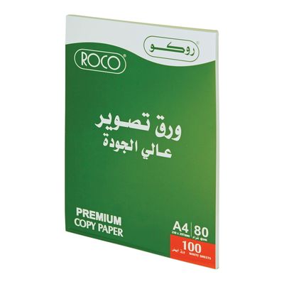 Roco Copy Paper A4 White Premium 100 Sheets