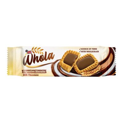 ETI Hula Biscuits Digestive With Chocolate 114 G