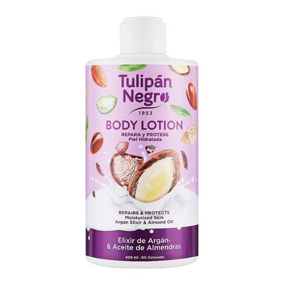 Tulipán Negro Body Lotion with Argan Elixir And Almond Oil - 400ml