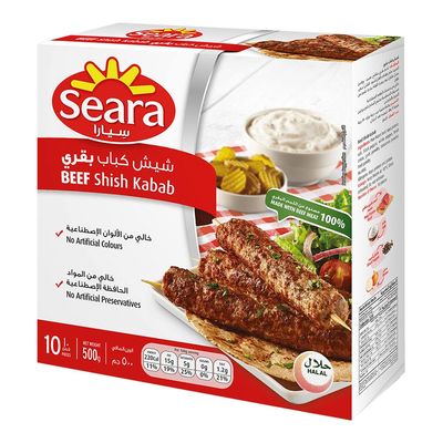سيارا شيش كباب بقري خالي من المواد الحافظة 500 جرام