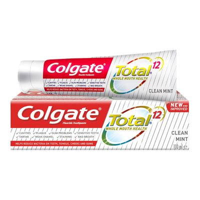 كولجيت معجون أسنان توتال بالنعناع المنعش - 100 مل