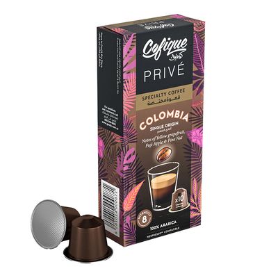 Cofique Coffee Capsules Columbia 10 Pieces