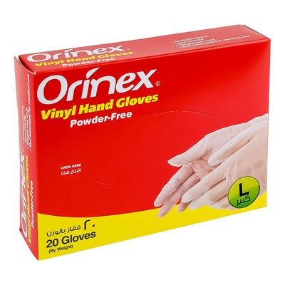 Orinex Gloves Large 20 Pieces