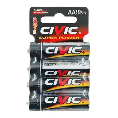 Civik Super Power Batteries AA 1.5V - 4pcs