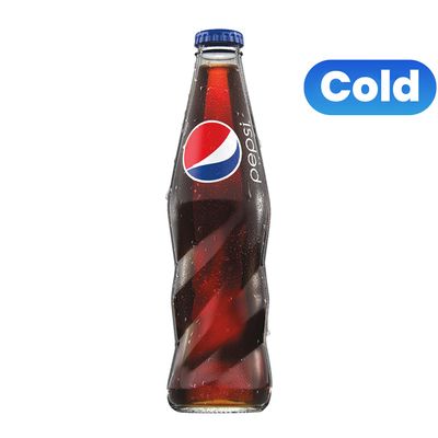 Pepsi Soft Drink Glass Bottle 250 ML
