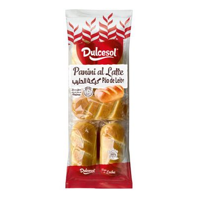Dulcesol Milk bread Panini al Latte imported 350 G