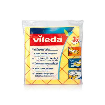 Vileda Cleaning Cloth Multi Purpose 3 Pieces